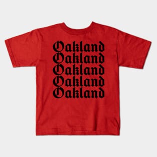 Oakland Knows Kids T-Shirt